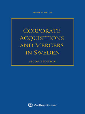 cover image of Corporate Acquisitions and Mergers in Sweden